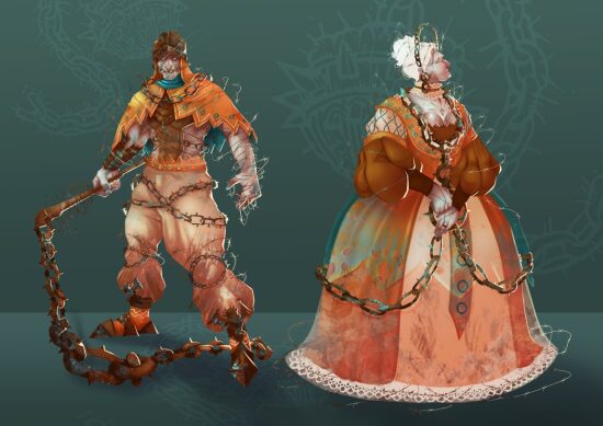 Rusty  medieval duo